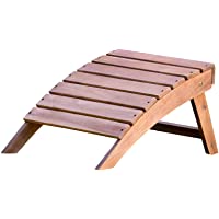 Los mejores  - Banqueta de madera noble de calidad insuperable Plant Theatre Adirondack- plegable